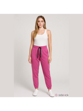Calvin Klein Pink Jogger Sweatpants Women’s Medium Athleisure Lounge CK